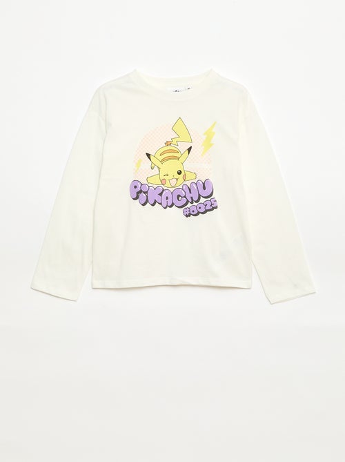 T-shirt imprimé 'Pokémon' 'Pikachu' uni - Kiabi T-shirt imprimé 'Pokémon' 'Pikachu' uni - Kiabi