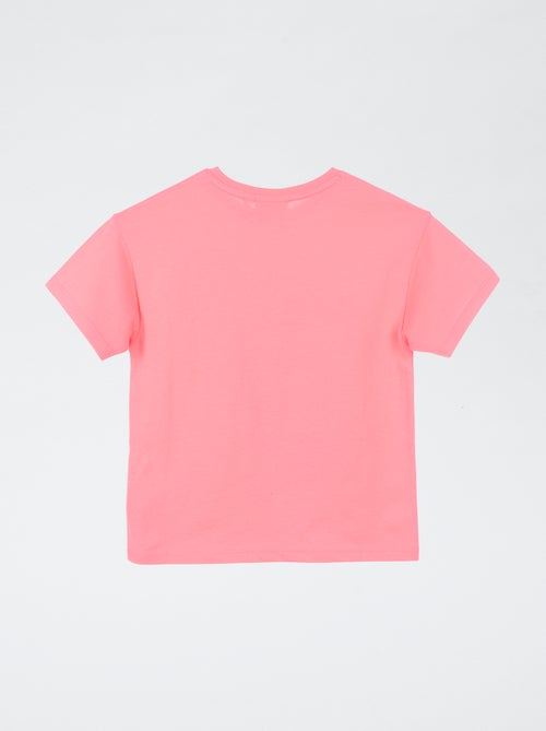 T-shirt imprimé 'Rolling stones' en coton - Kiabi