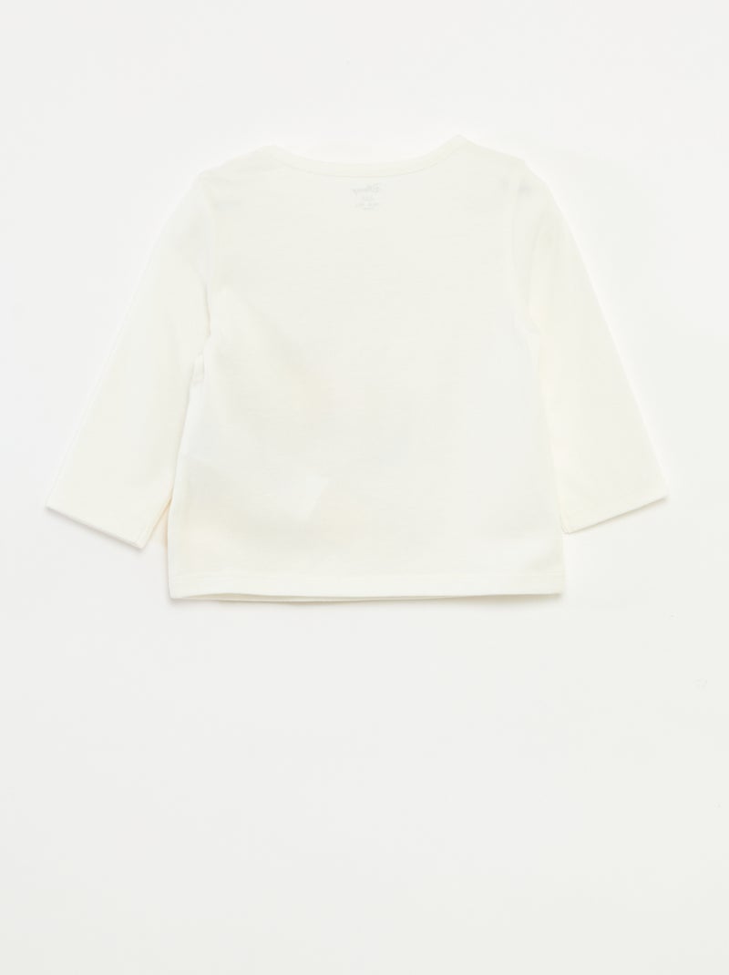 T-shirt imprimé 'Simba' 'Disney' Blanc - Kiabi