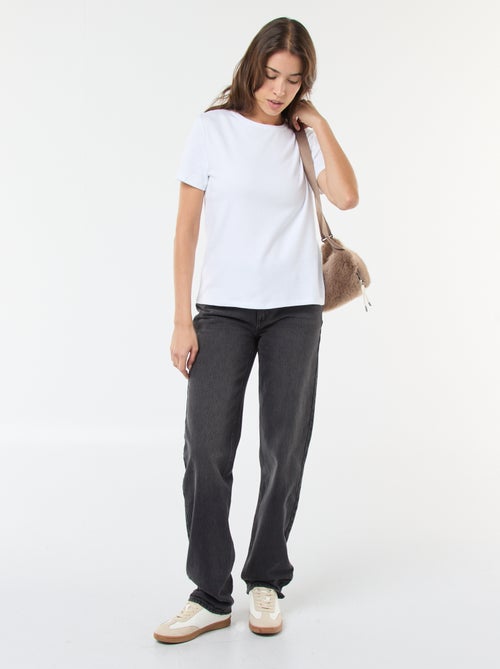 T-shirt in cotone spesso - Kiabi