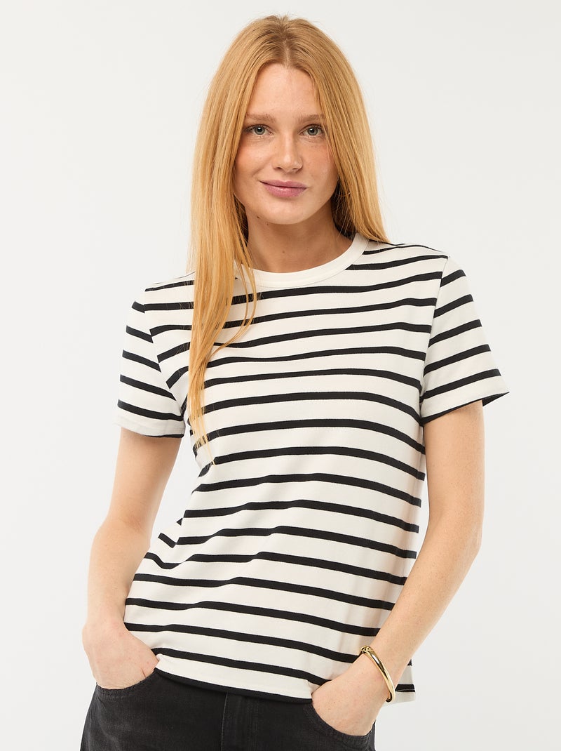 T-shirt in cotone spesso Stampato - Kiabi