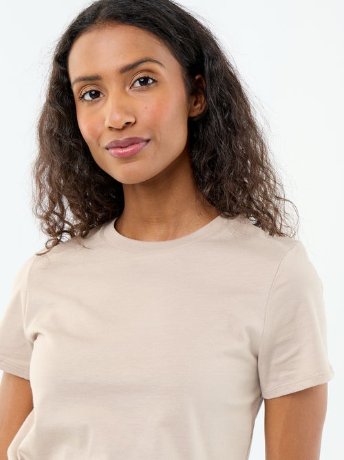 T-shirt in jersey a maniche corte - Kiabi T-shirt in jersey a maniche corte - Kiabi