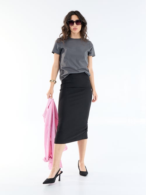 T-shirt in jersey a maniche corte - Kiabi