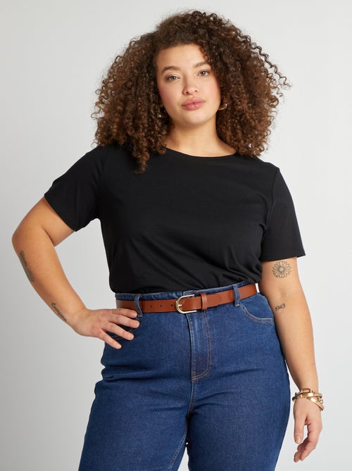 T-shirt in jersey a maniche corte - Kiabi T-shirt in jersey a maniche corte - Kiabi