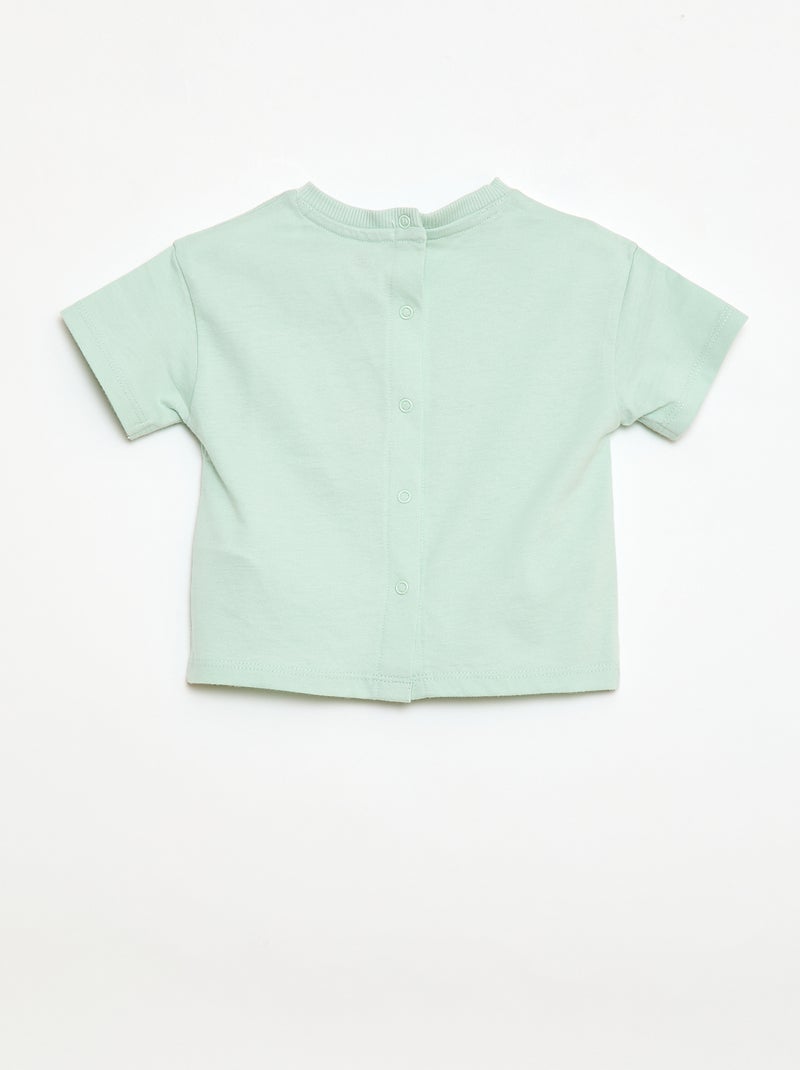 T-shirt in jersey con stampa 'Jurassic World' Verde - Kiabi
