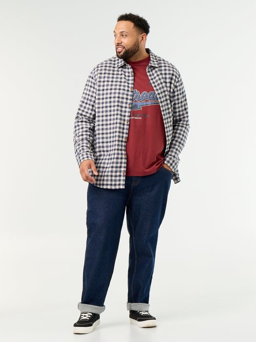 T-shirt in jersey stampato a maniche corte - Kiabi