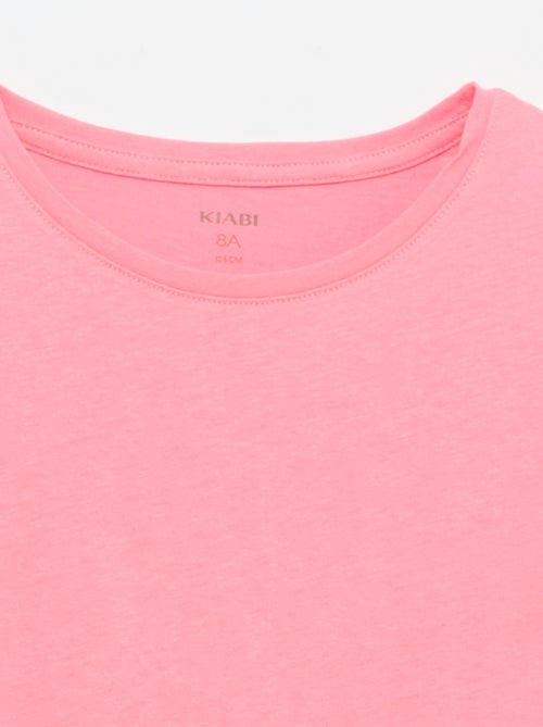 T-shirt in jersey tinta unita - Kiabi