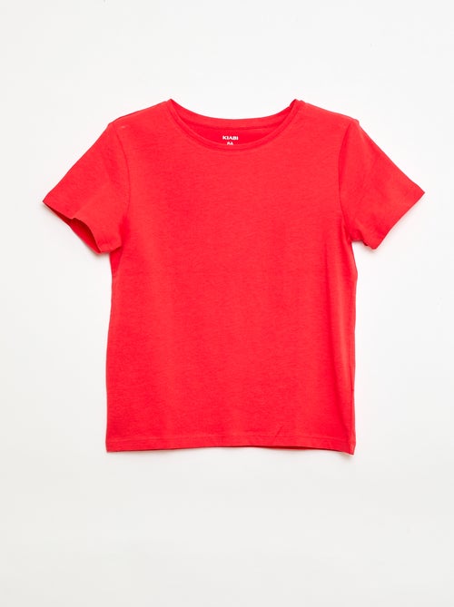 T-shirt in jersey tinta unita - Kiabi