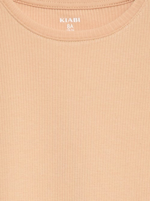 T-shirt in maglia a coste - Kiabi T-shirt in maglia a coste - Kiabi