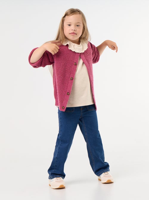 T-shirt in maglia doudou - collezione facile da indossare - Kiabi