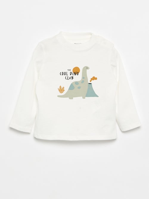 T-shirt + Jogging Bottoms Set - 2-piece - Kiabi