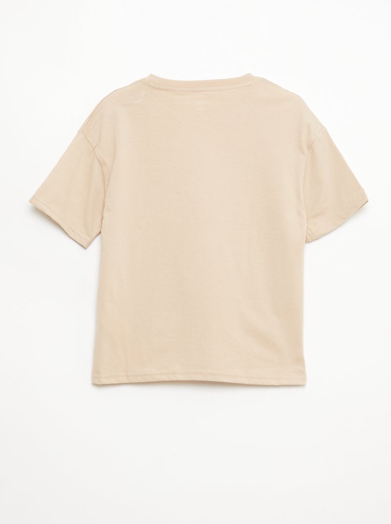 T-shirt 'Jurassic World' à manches courtes Beige - Kiabi