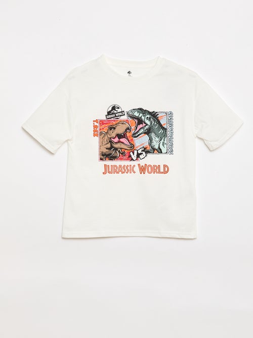T-shirt 'Jurassic World' à manches courtes - Kiabi