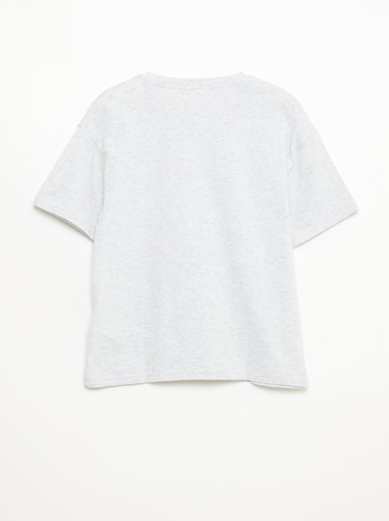 T-shirt 'Jurassic World' à manches courtes Gris - Kiabi