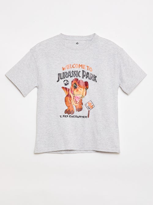 T-shirt 'Jurassic World' à manches courtes - Kiabi