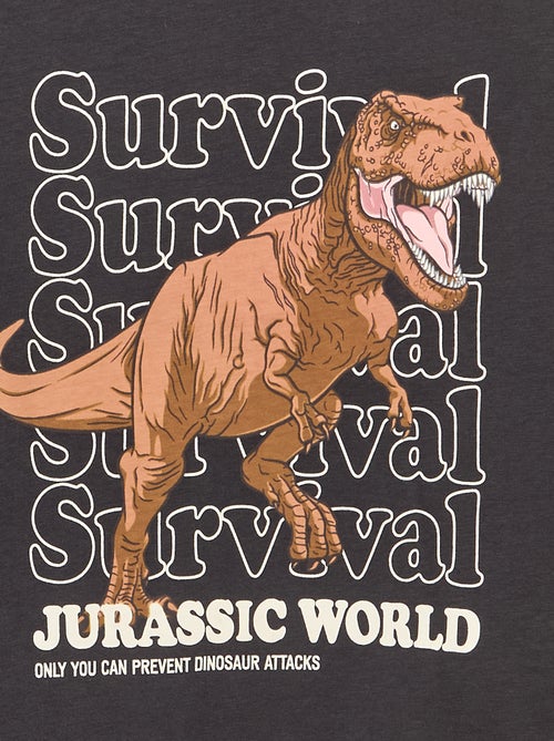 T-shirt 'Jurassic World' à manches longues - Kiabi