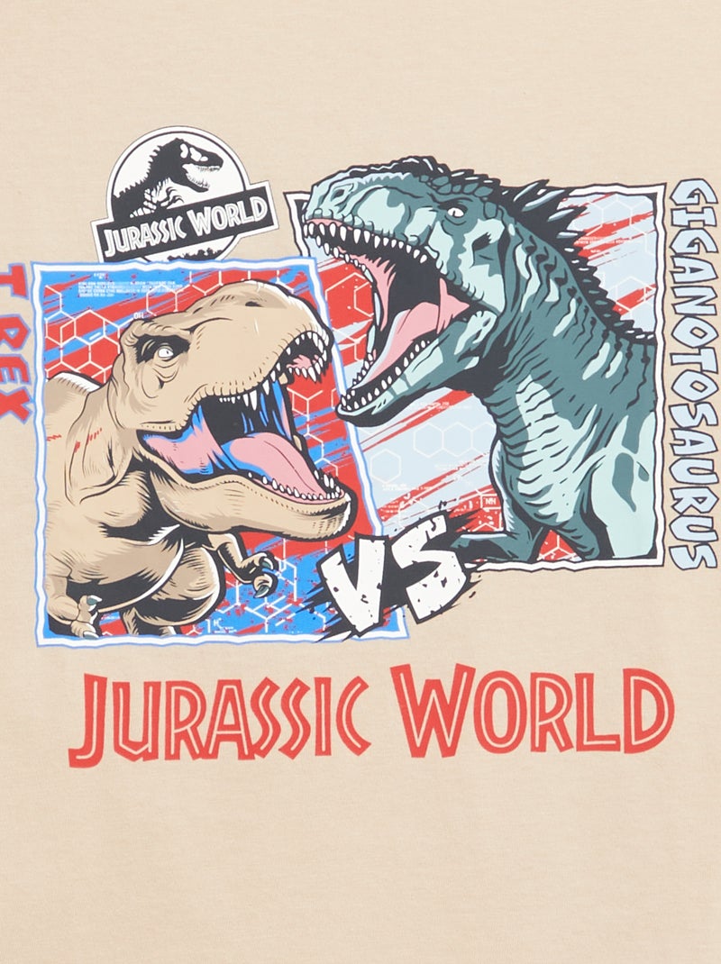 T-shirt "Jurassic World" a maniche corte Beige - Kiabi