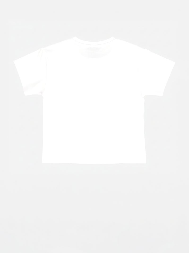 T-shirt 'KPop Demon Hunters' Blanc - Kiabi