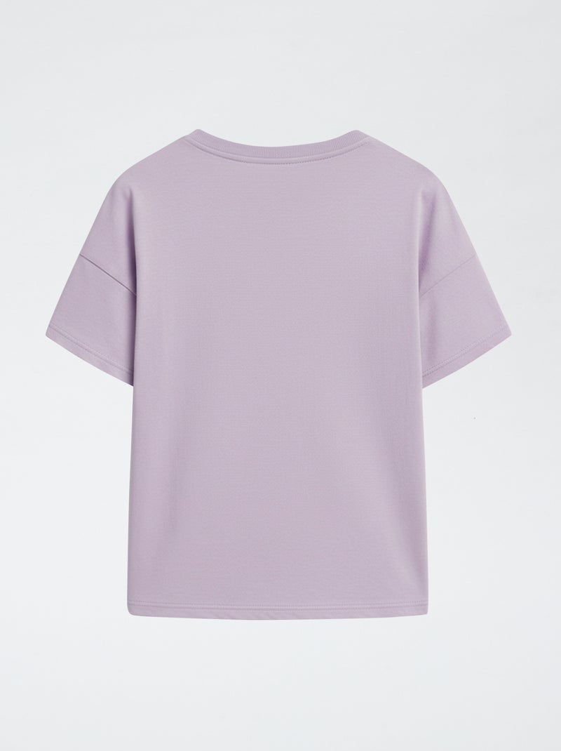 T-Shirt 'KPop Demon Hunters' Lila - Kiabi