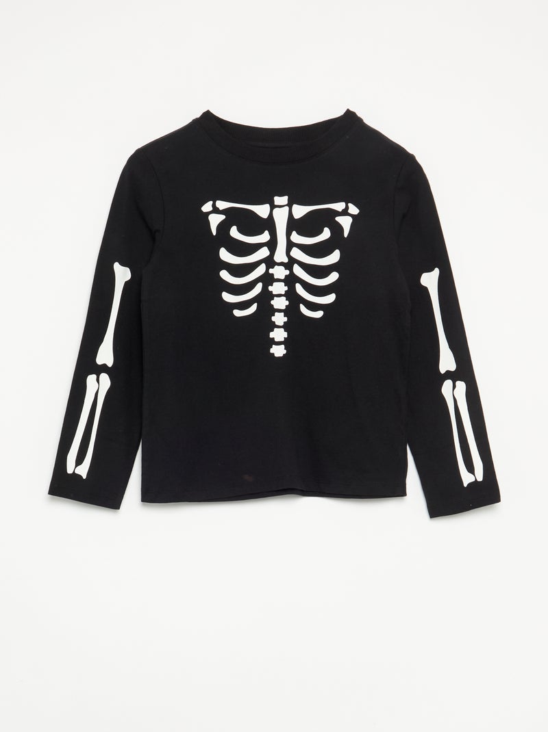 T-shirt + Leggings Set 'Halloween' - 2 Pieces Black - Kiabi