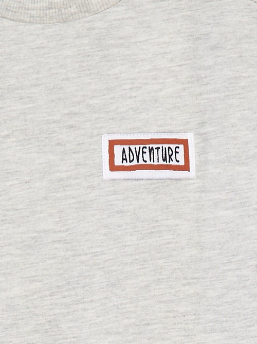 T-shirt loose à manches courtes - Kiabi