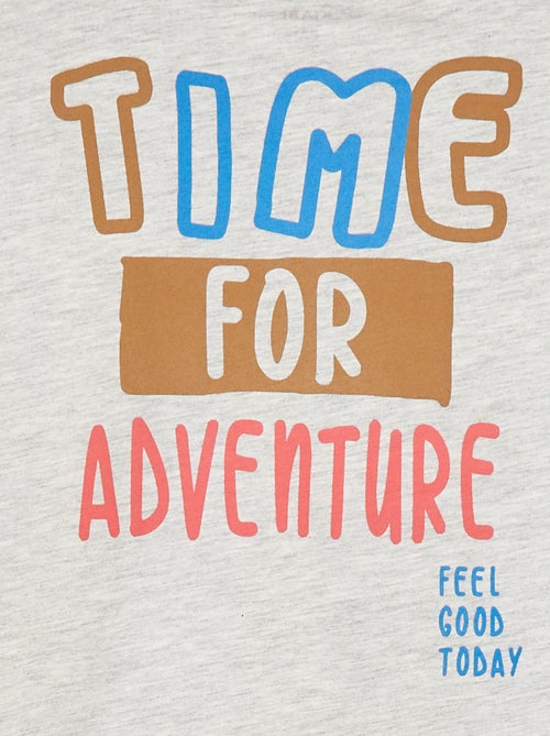 T-shirt loose à manches courtes - Kiabi