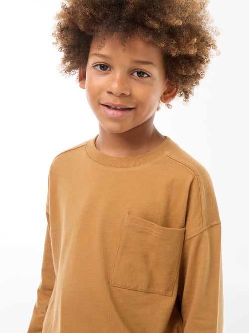 T-shirt loose uni - Kiabi