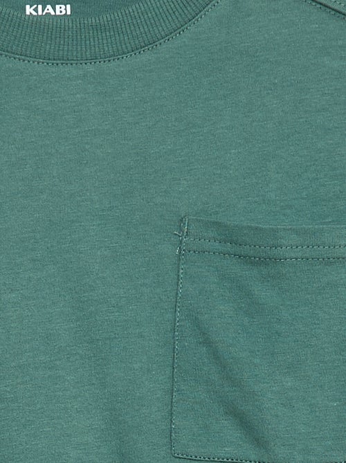 T-shirt loose uni - Kiabi