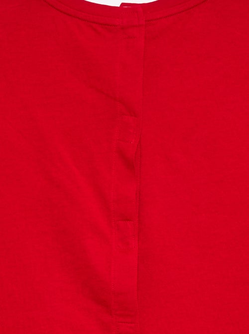 T-shirt manches courtes imprimé - So Easy - Kiabi