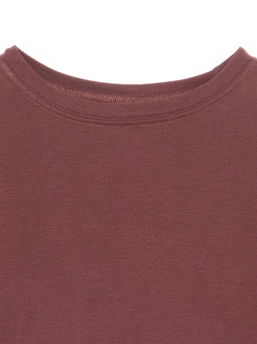 T-shirt manches longues laine mélangée - Kiabi T-shirt manches longues laine mélangée - Kiabi