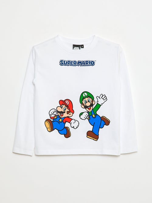 T-shirt 'Mario' en coton - Kiabi