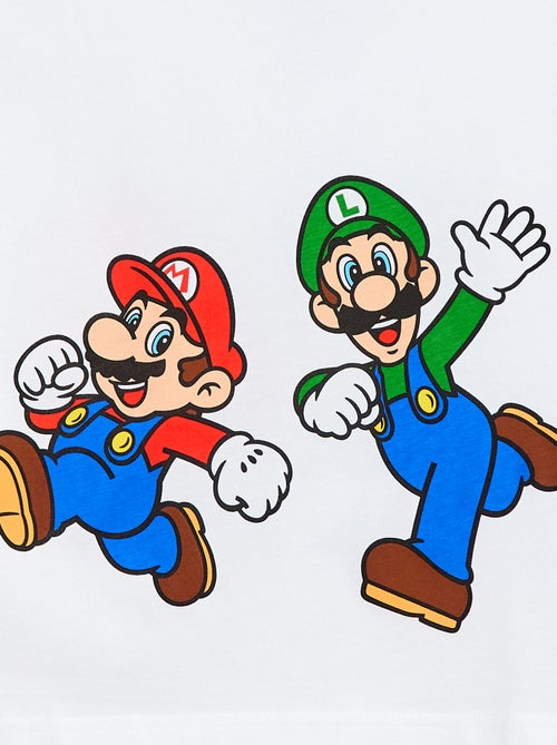 T-shirt 'Mario' en coton - Kiabi