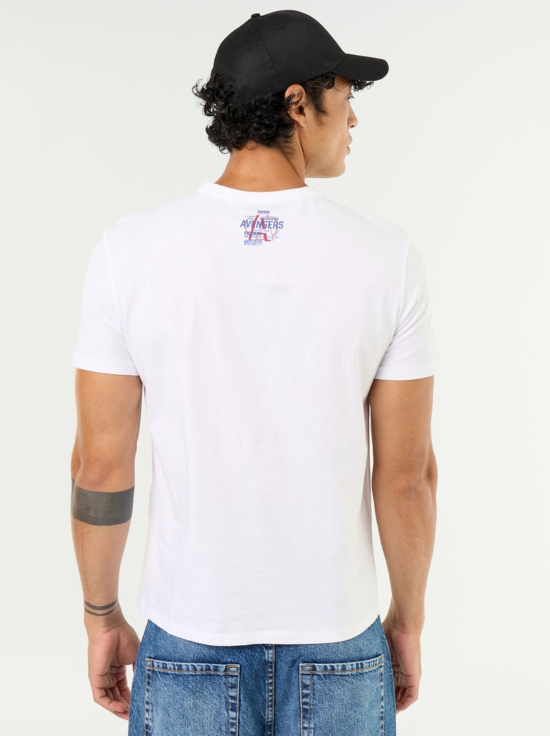 T-shirt 'Marvel' a maniche corte Bianco - Kiabi