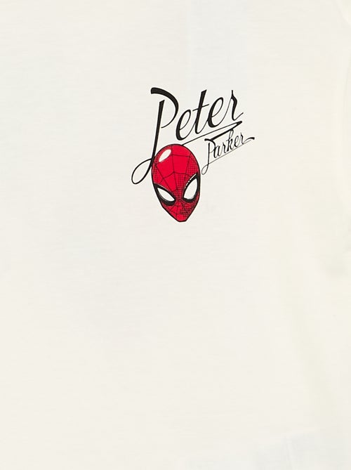 T-shirt 'Marvel' 'Spider-man' à manches longues - Kiabi