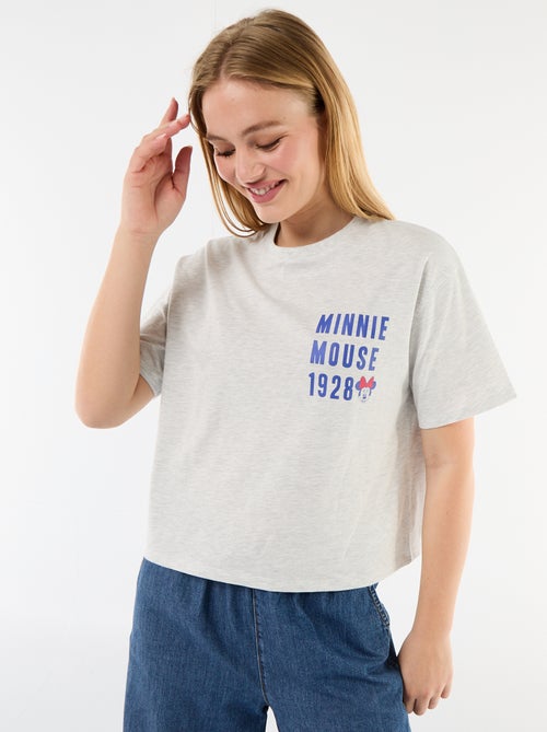 T-shirt mélange 'Minnie' - Kiabi