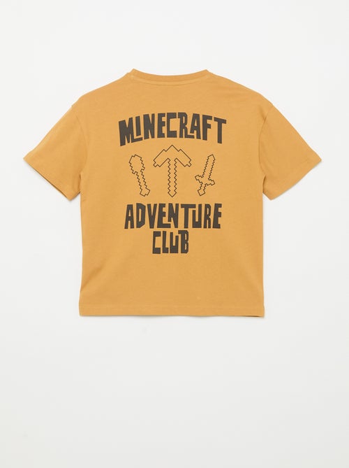 T-shirt 'Minecraft' à manches courtes - Kiabi