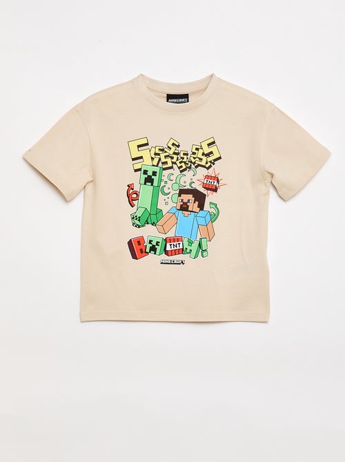 T-shirt 'Minecraft' a maniche corte - Kiabi