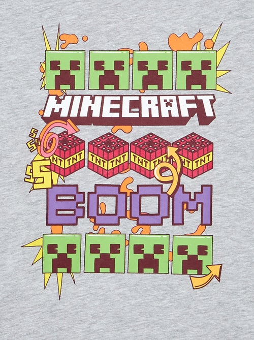 T-shirt 'Minecraft' short-sleeved - Kiabi