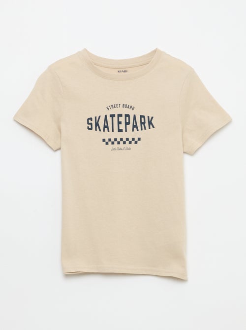 T-Shirt mit Aufdruck - Kiabi T-Shirt mit Aufdruck - Kiabi