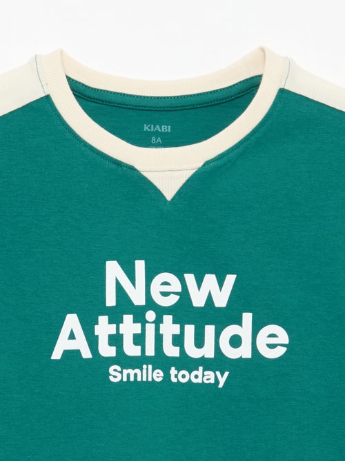 T-Shirt mit Aufdruck - Kiabi