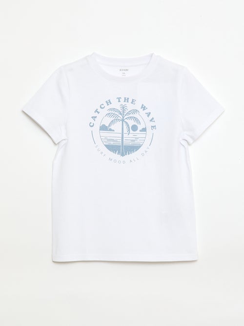 T-Shirt mit Aufdruck - Kiabi