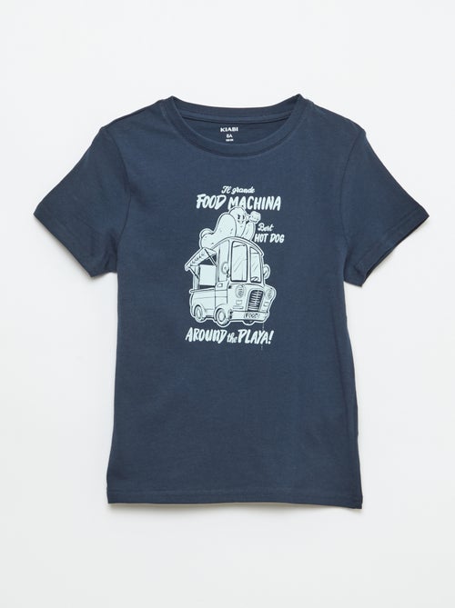 T-Shirt mit Aufdruck - Kiabi