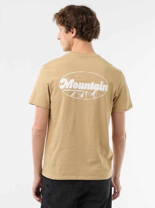 T-Shirt mit ausgefallenem Druck - Kiabi
