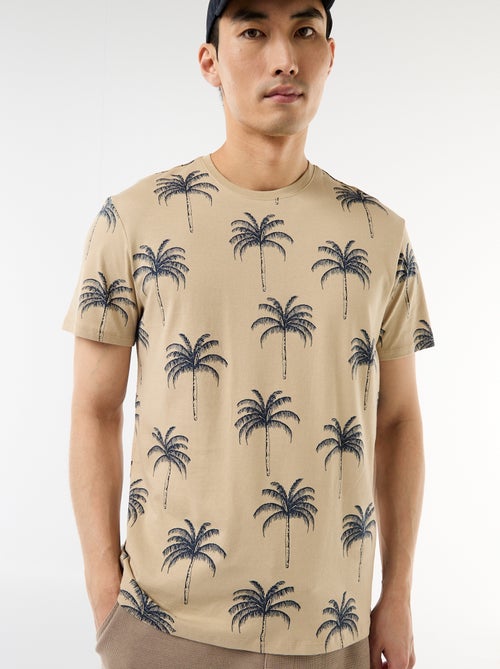 T-Shirt mit ausgefallenem Druck - Kiabi