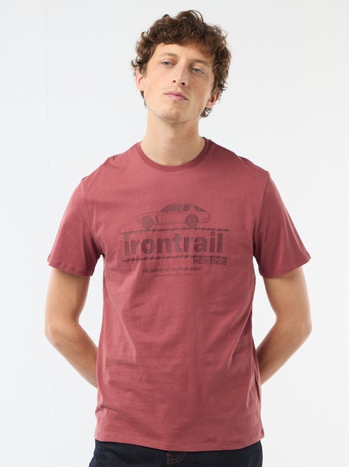 T-Shirt mit ausgefallenem Druck - Kiabi