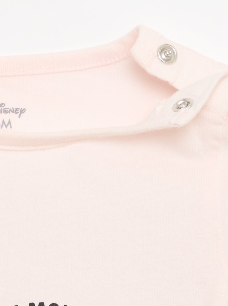 T-Shirt mit 'Disney'-Print Rosa - Kiabi