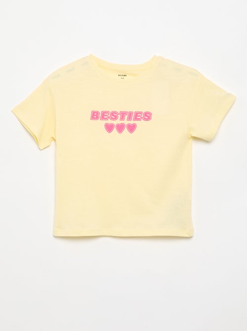 T-Shirt mit Fantasie-Print - Kiabi