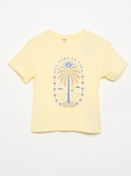 T-Shirt mit Fantasie-Print - Kiabi