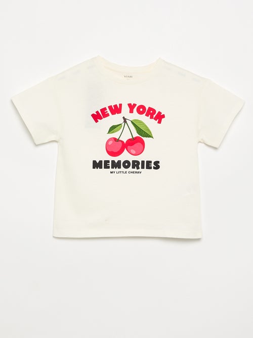 T-Shirt mit Fantasie-Print - Kiabi