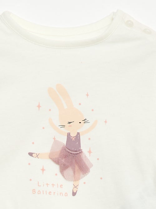 T-Shirt mit Fantasie-Print - Kiabi